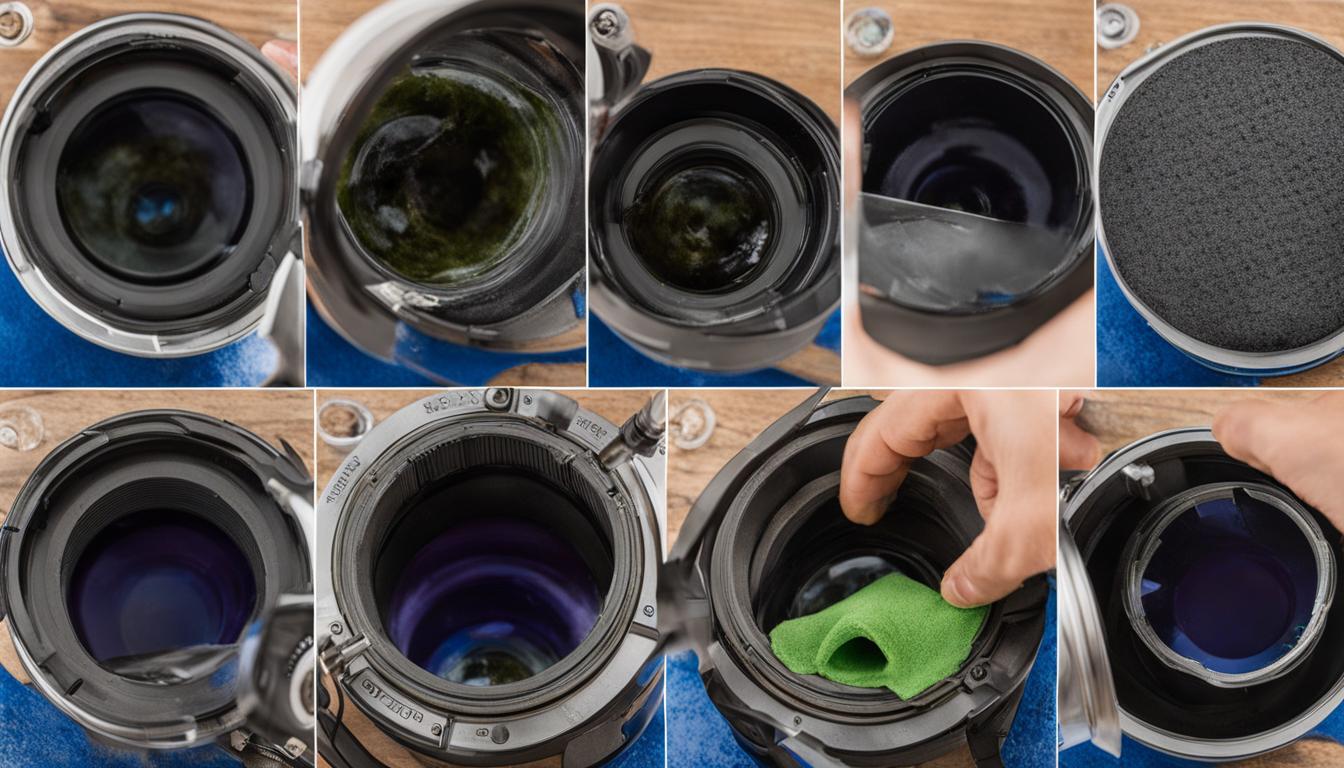 Sewer Camera Lens Cleaning