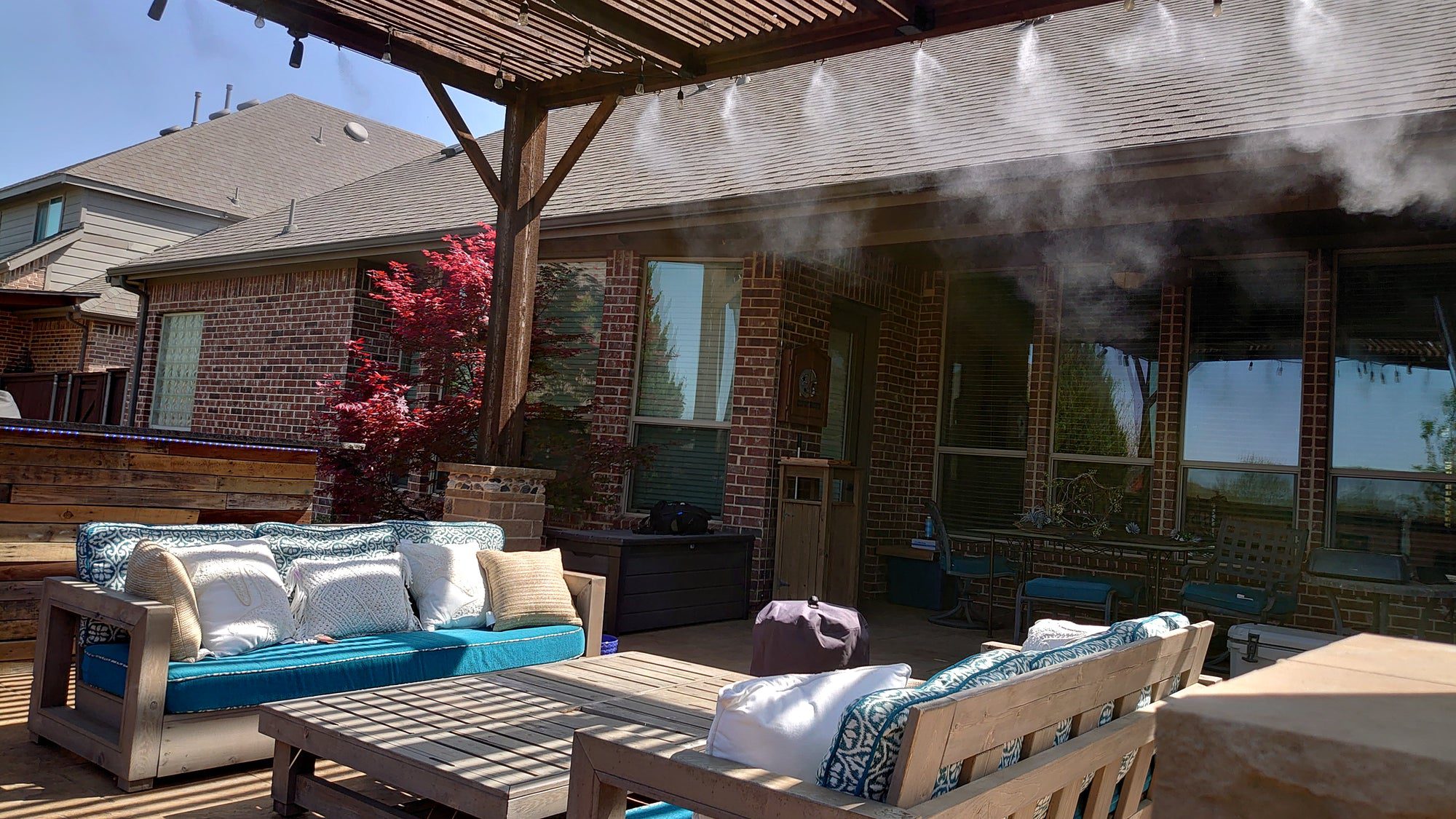 How to Design a Patio Misting System