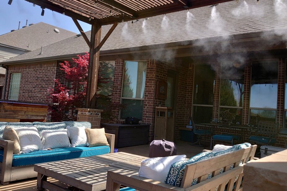 How to Design a Patio Misting System