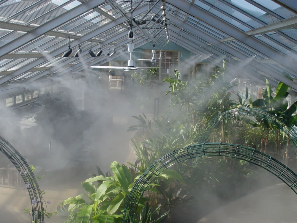greenhouse misting system