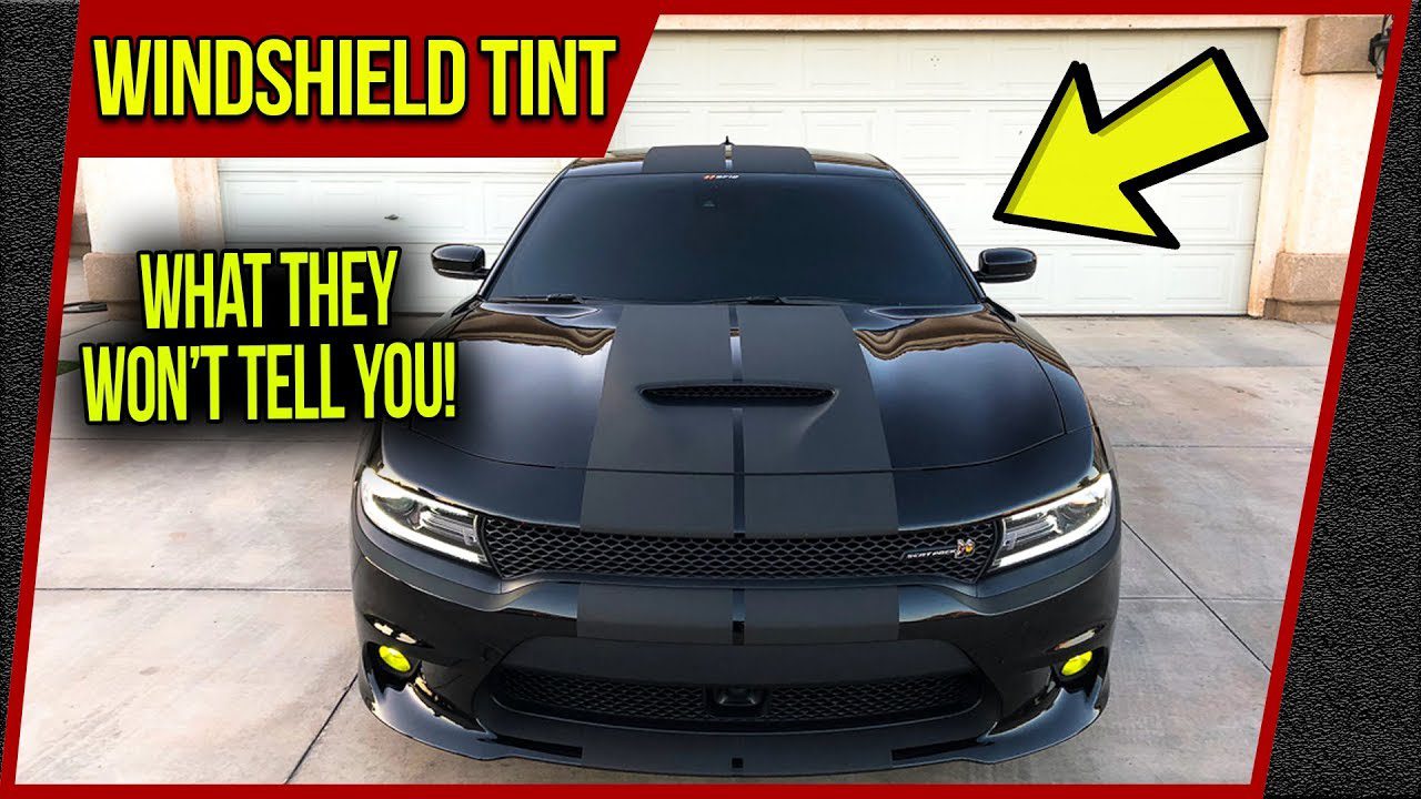 how much to tint front windshield