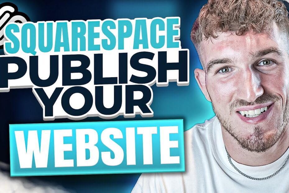 how to publish a squarespace website