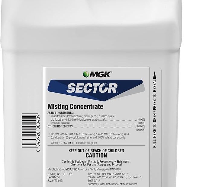 sector mosquito misting system refill 1 gallon