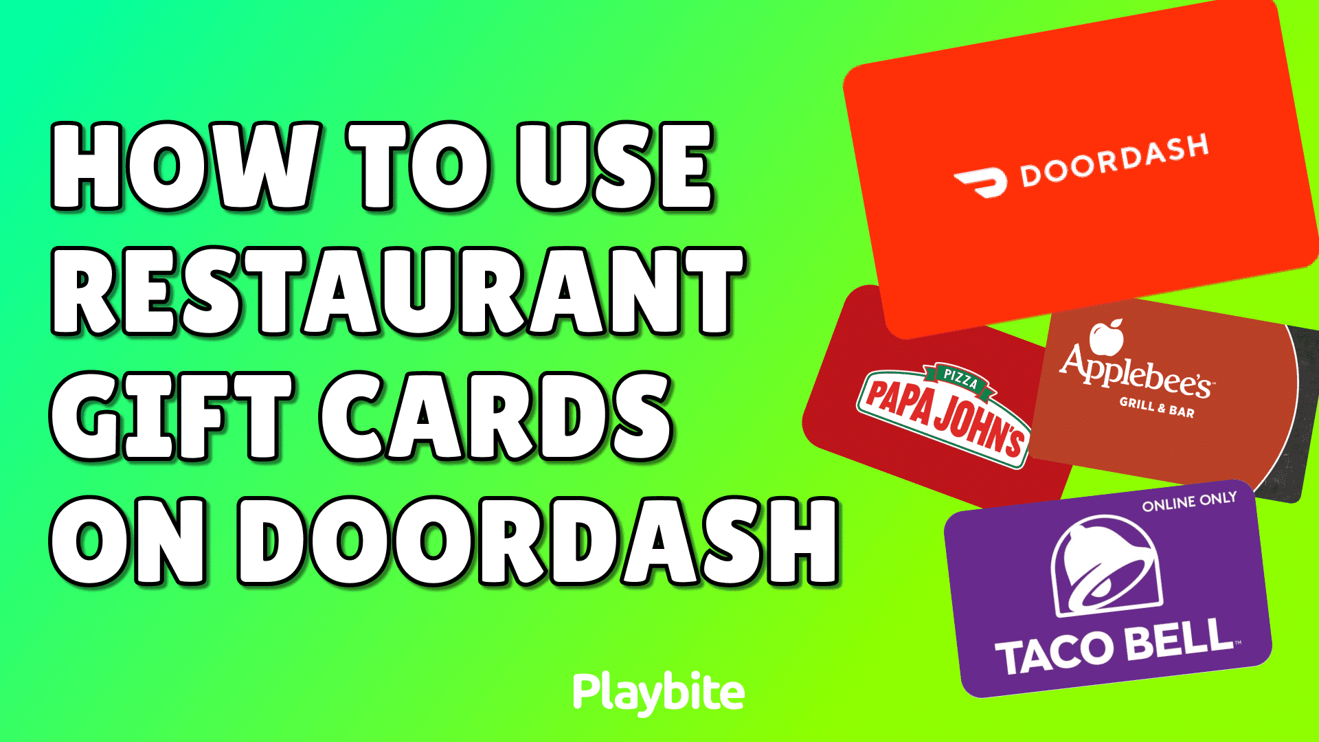 How to Use Restaurant Gift Card on Doordash