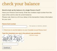 How to Check Panera Gift Card Balance