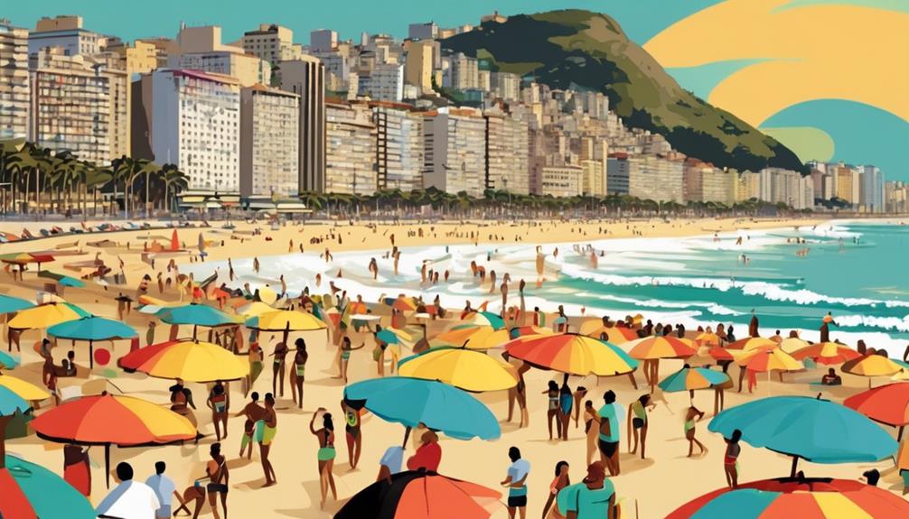 copacabana beach brazil