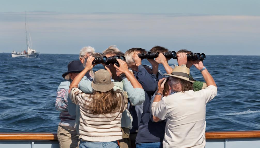 exciting whale watching tour