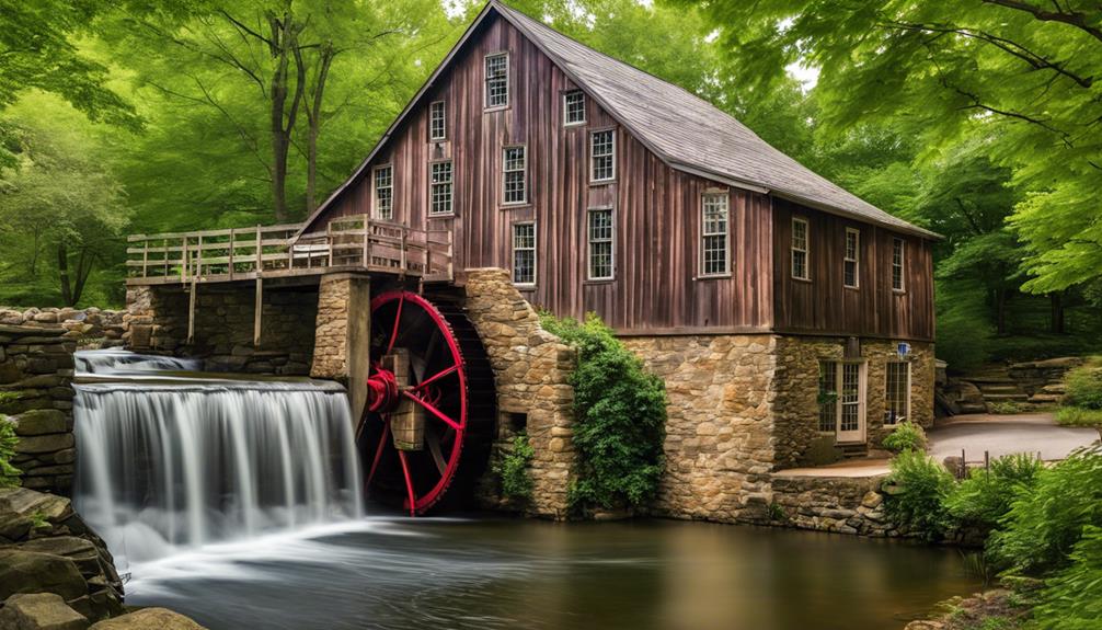 explore historic mill site
