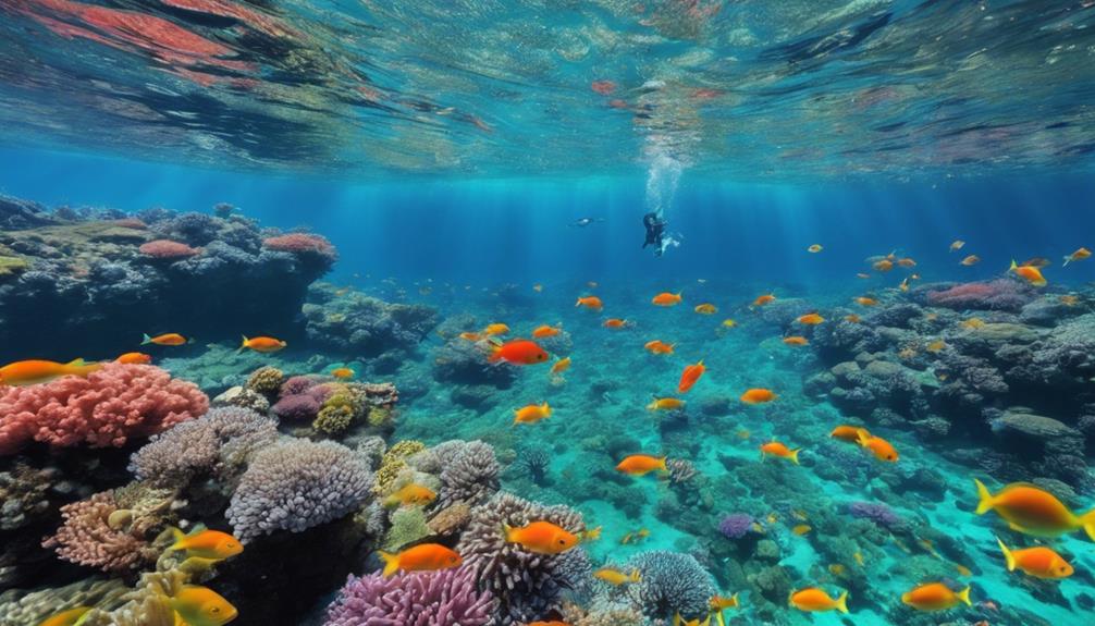 exploring underwater world beauty