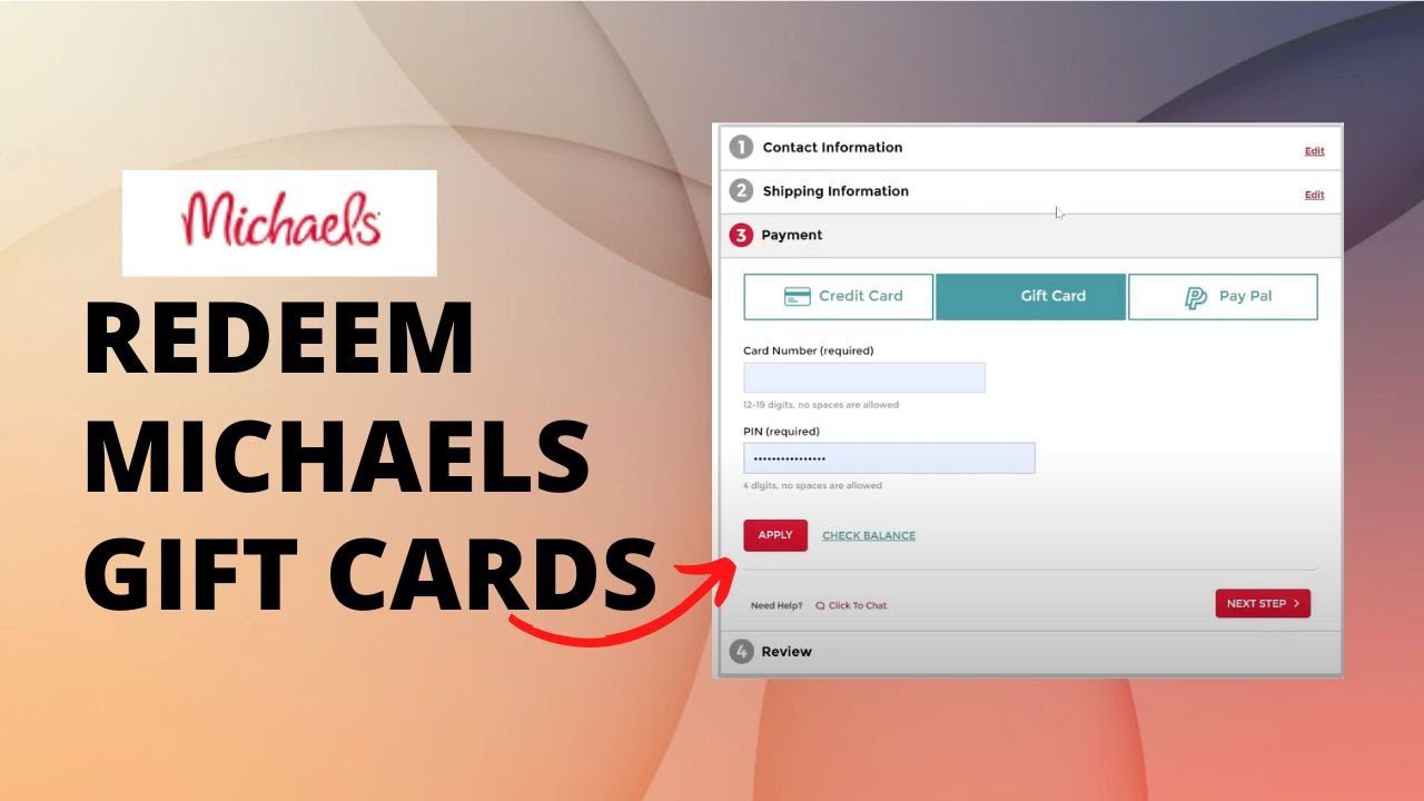 How to Check Gift Card Balance Michaels
