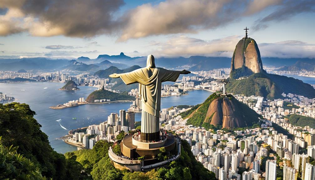 iconic statue in brazil