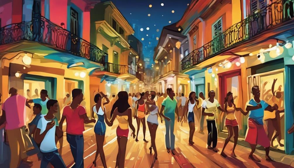 lively nightlife in rio