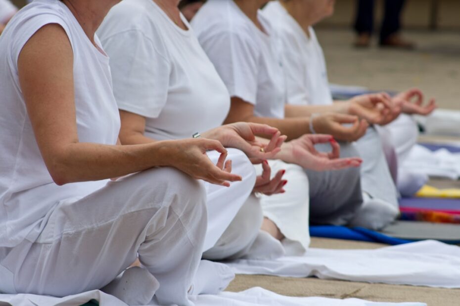 Photo Meditation pose