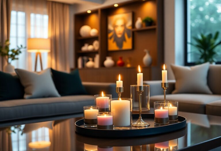 The art of decorative candles and how they enhance interior design.