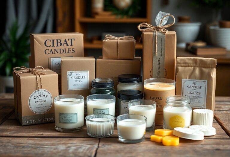 A guide to sourcing and selecting packaging materials for candles.