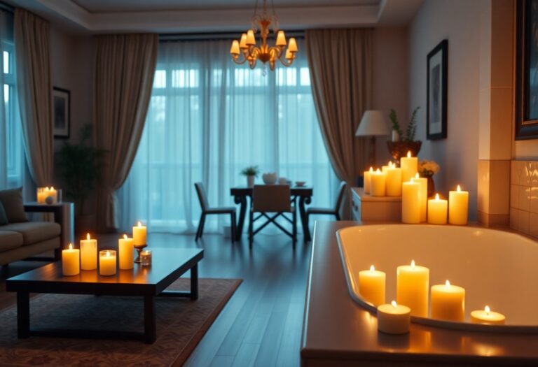 When and why to use unscented candles in specific spaces and events.