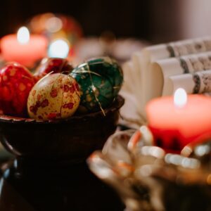 Photo Colorful candles