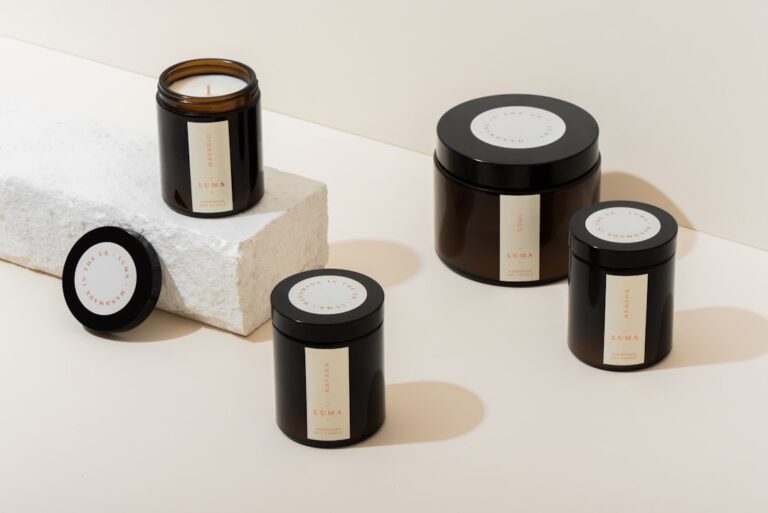 Photo Soy wax candle