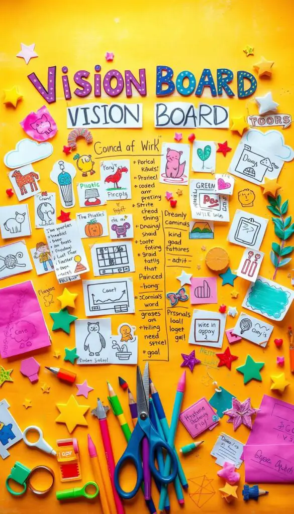 vision board ideas kids