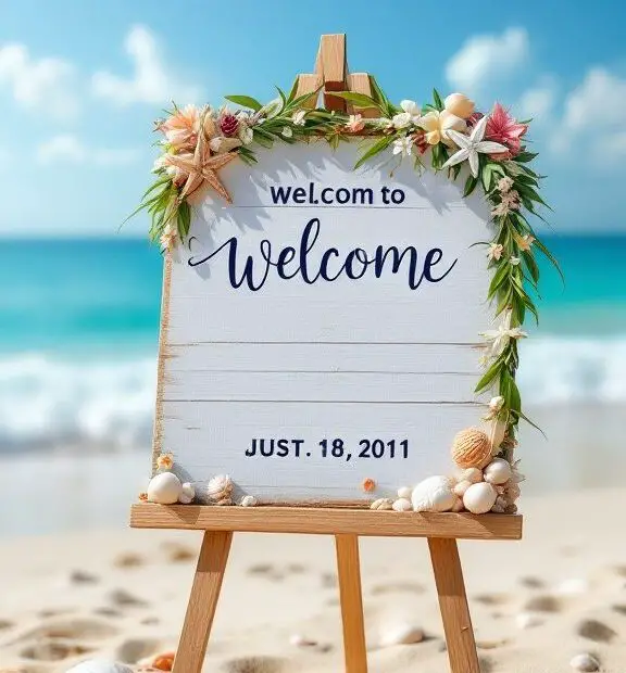 Wedding Welcome Sign