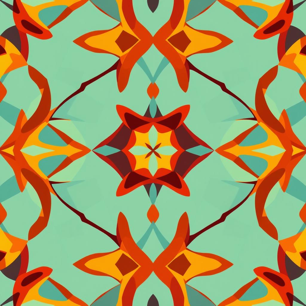 contemporary geometric pattern