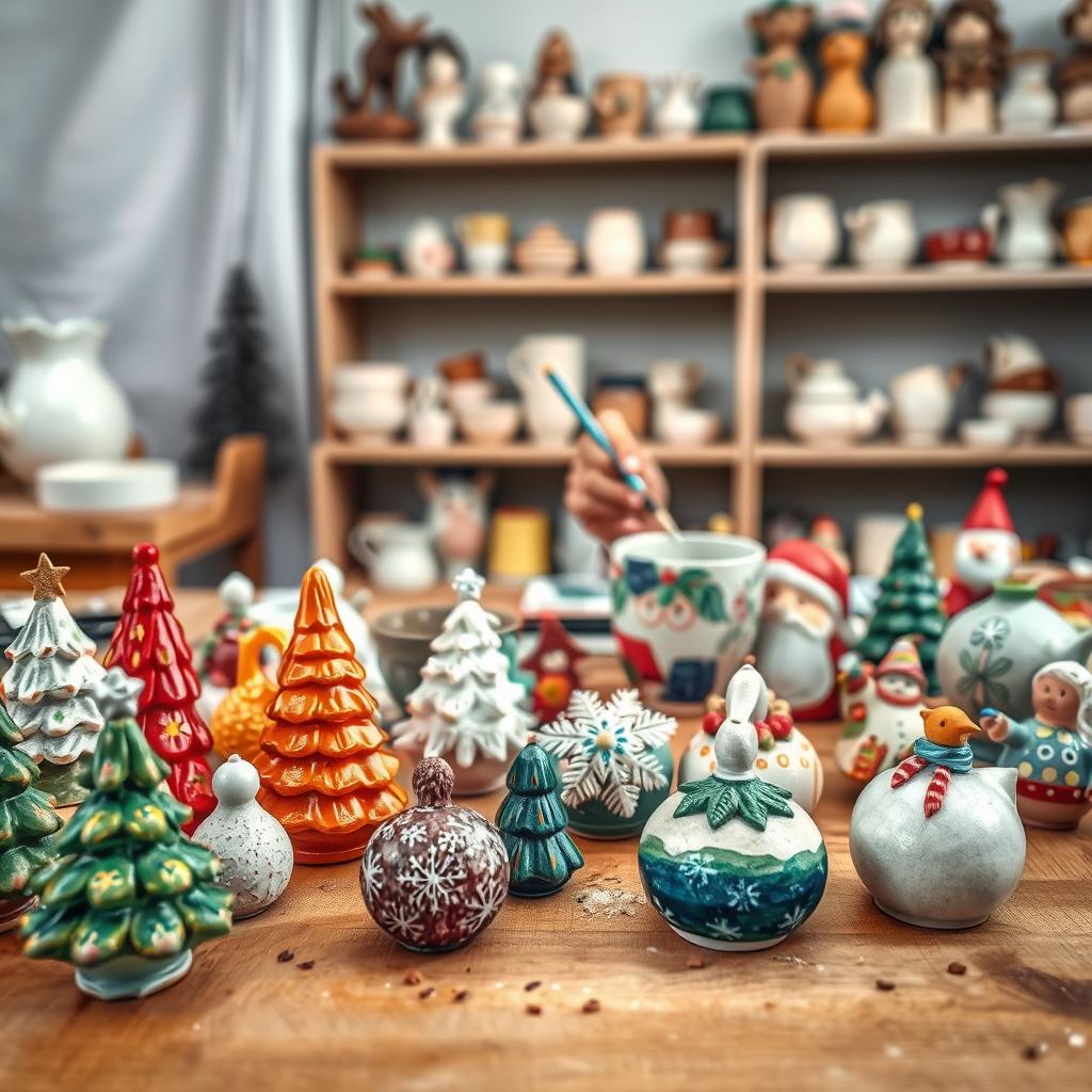 holiday pottery painting
