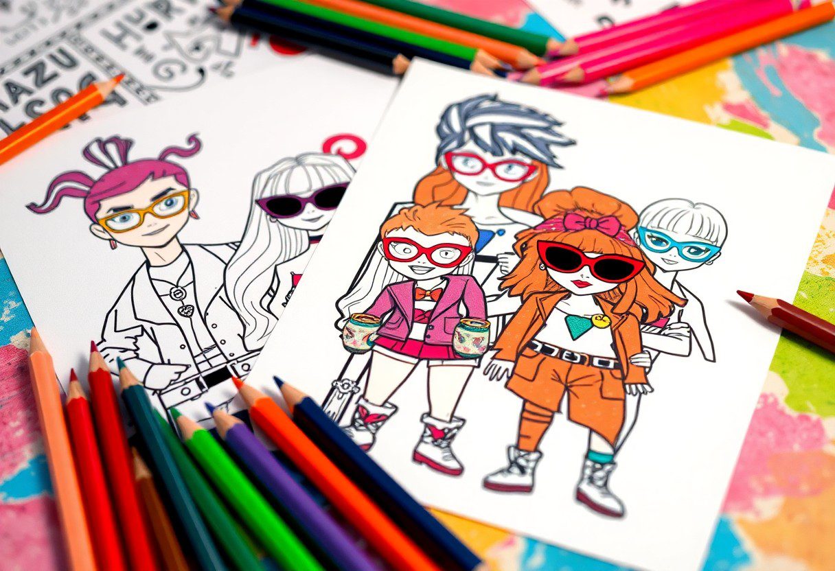 baddie coloring pages