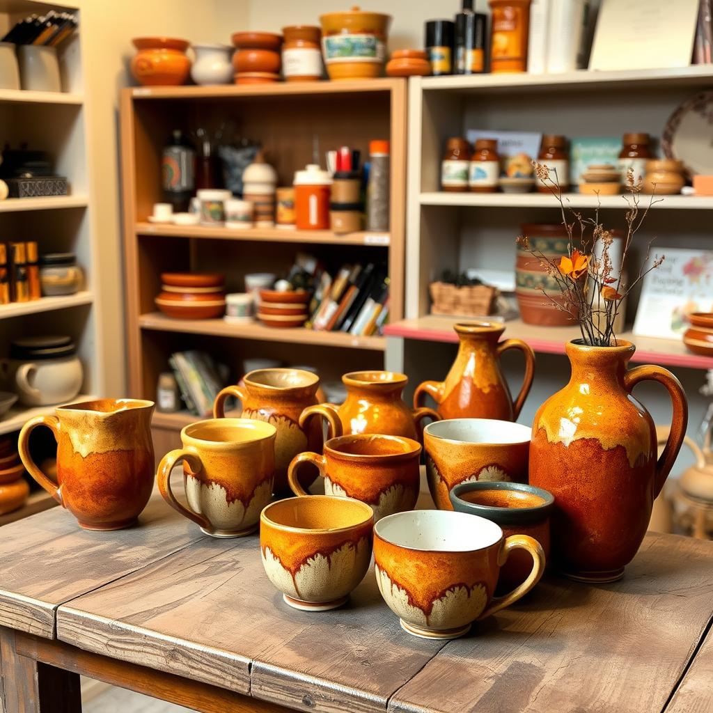 seasonal pottery painting