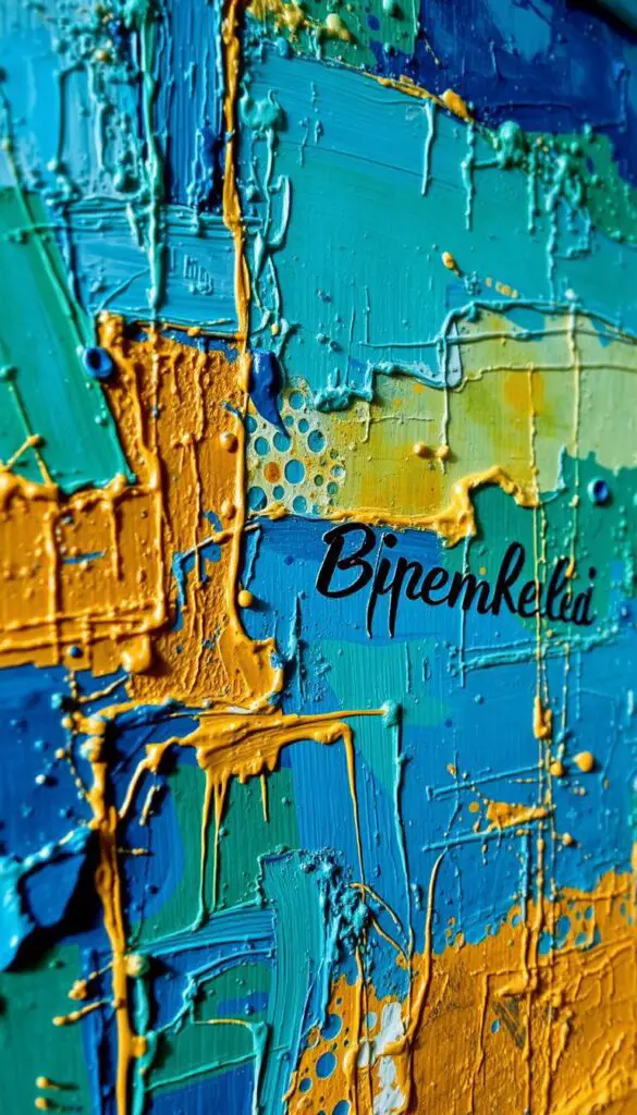 textured painting techniques