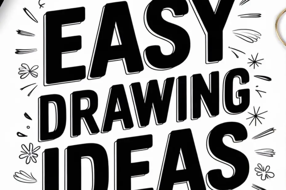 15 Easy Drawing Ideas Creative