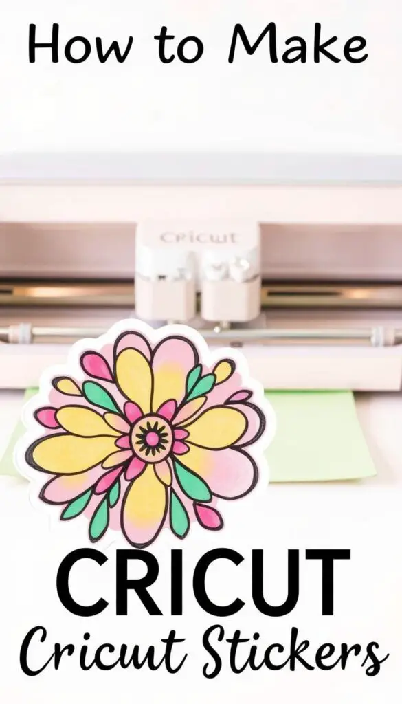 Cricut sticker design