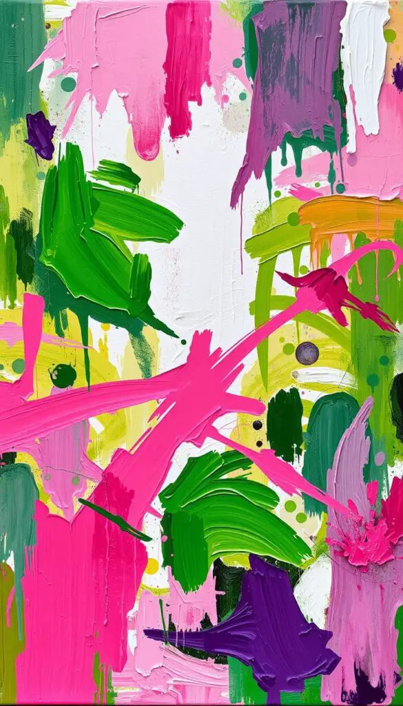abstract design painting techniques