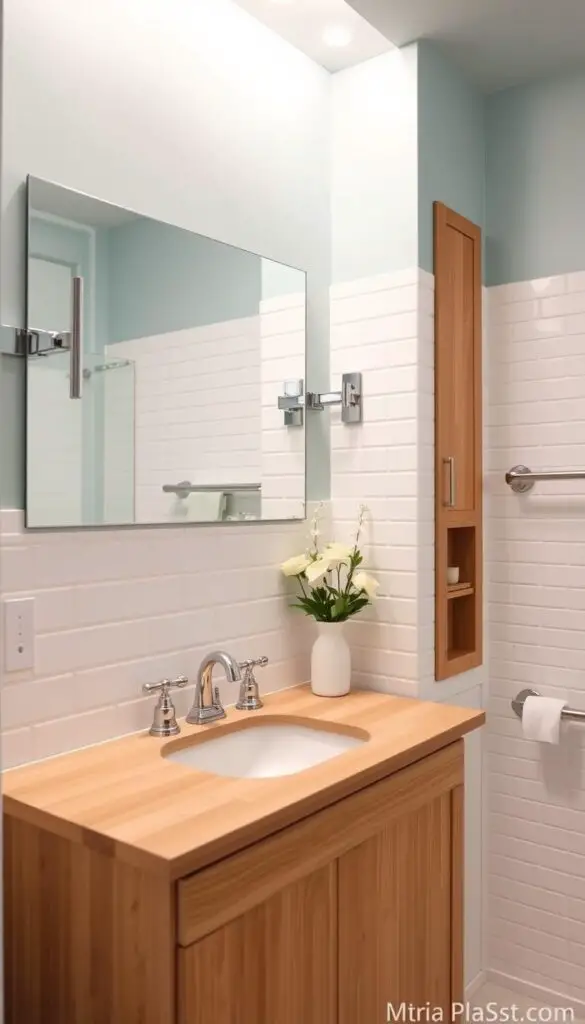 bathroom color coordination