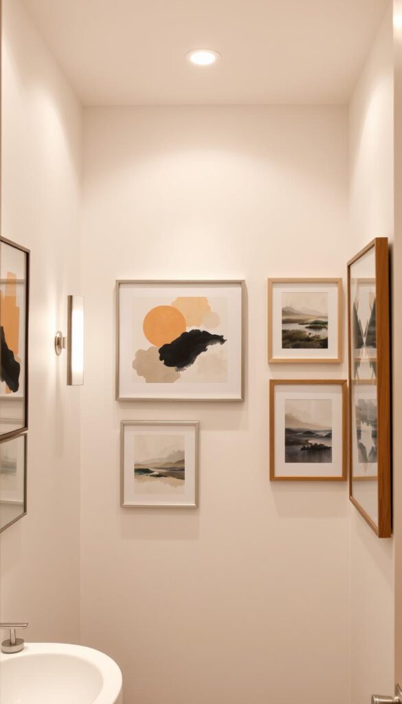 bathroom wall art ideas