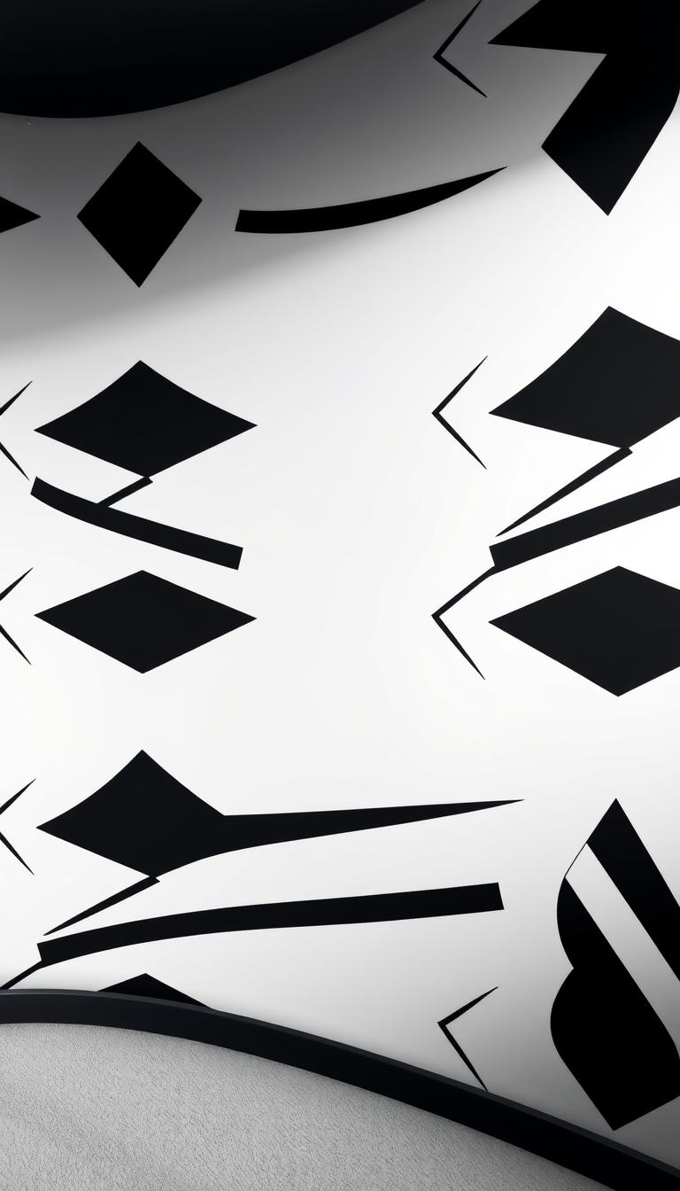 black and white wallpaper