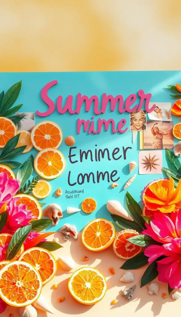 color psychology for summer vision boards