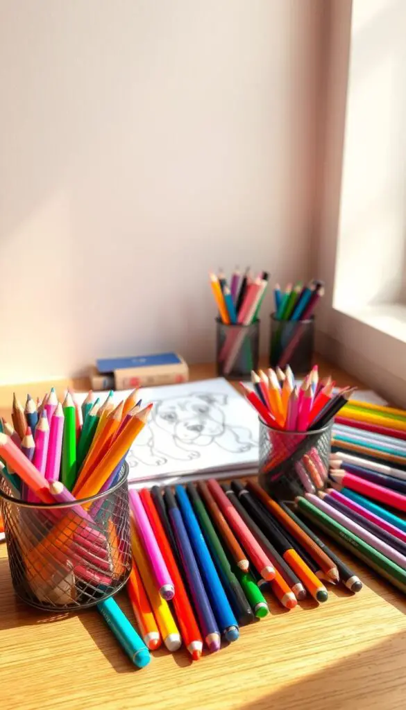 coloring tools for puppy pictures