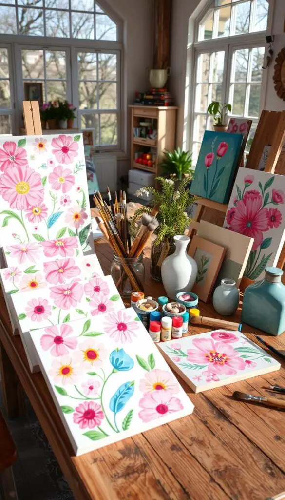 craft home decor painting projects