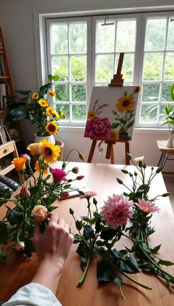 creating specific flower types