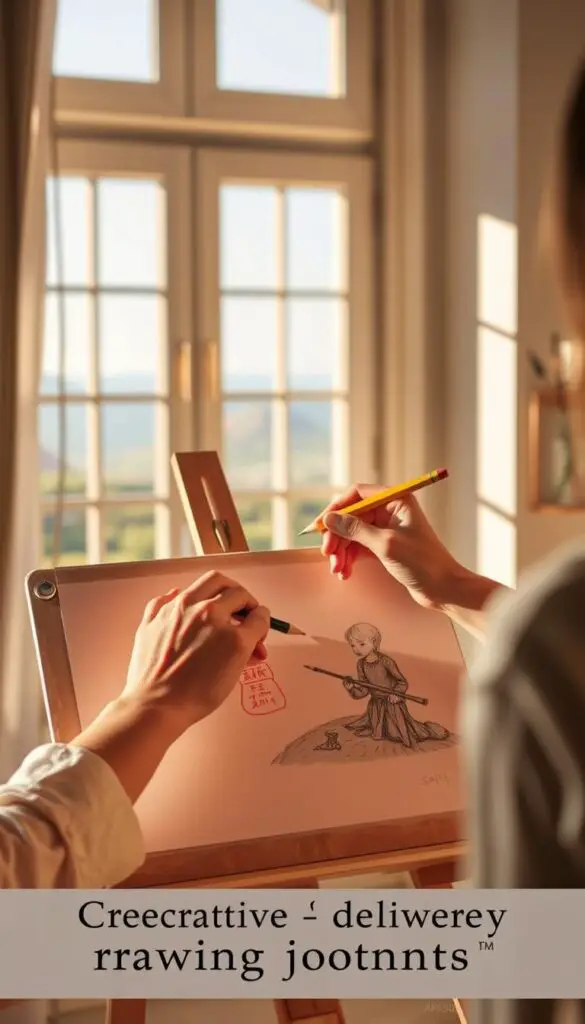 creative drawing journey