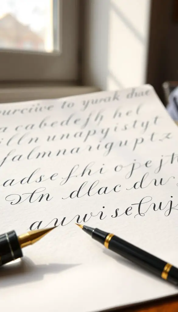 cursive writing practice