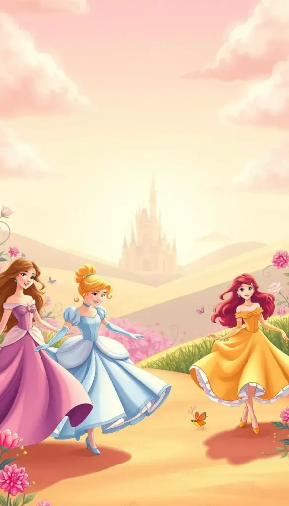 cute cartoon wallpapers disney princess