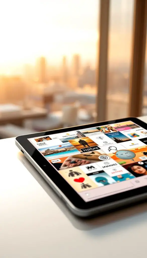 digital vision board