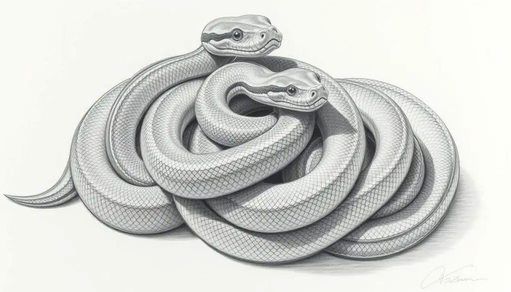 drawing snakes