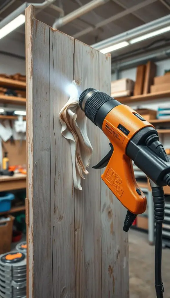 heat gun paint removal