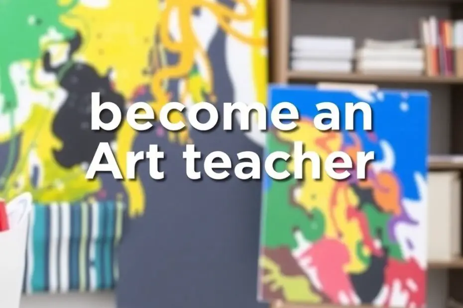 how to become an art teacher