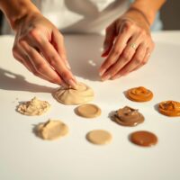 how to make skin color paint