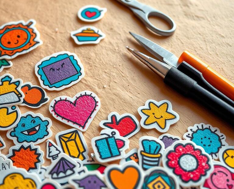 how to make stickers at home