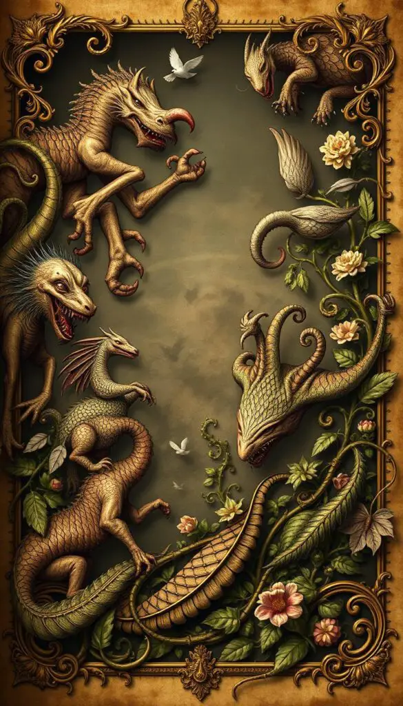 medieval margin art