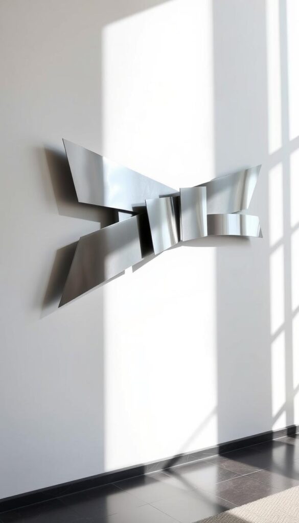 metal wall art size